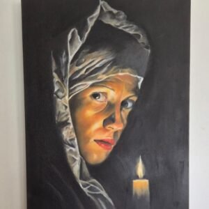 Lady with candle